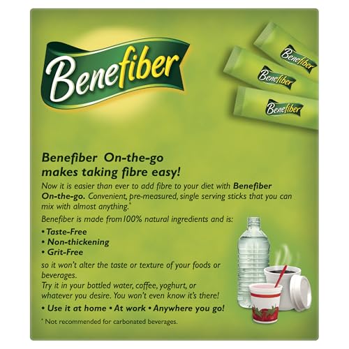 Benefiber wheat dextrin ingredient label highlights prebiotic fiber benefits