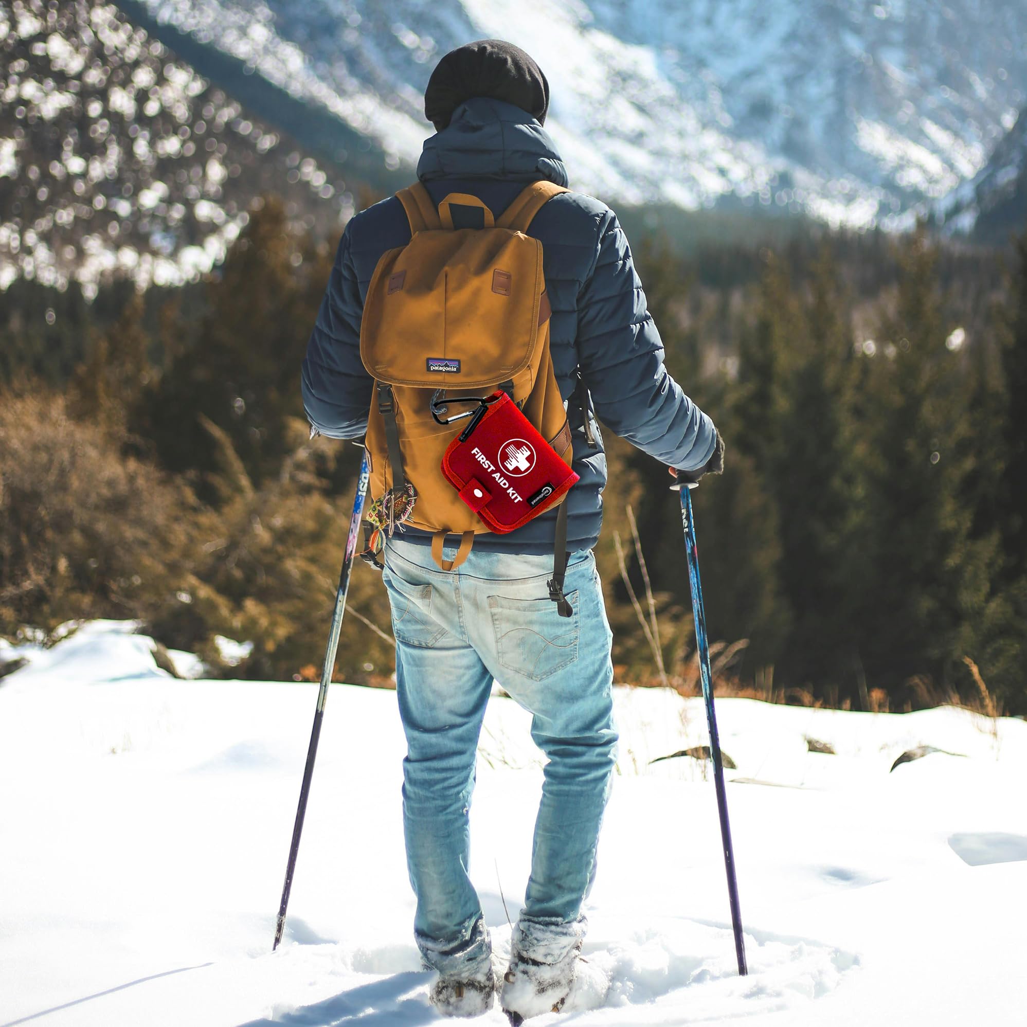 Benelinemed Mini Kit, 137 suministros, cobertura básica para emergencias comunes