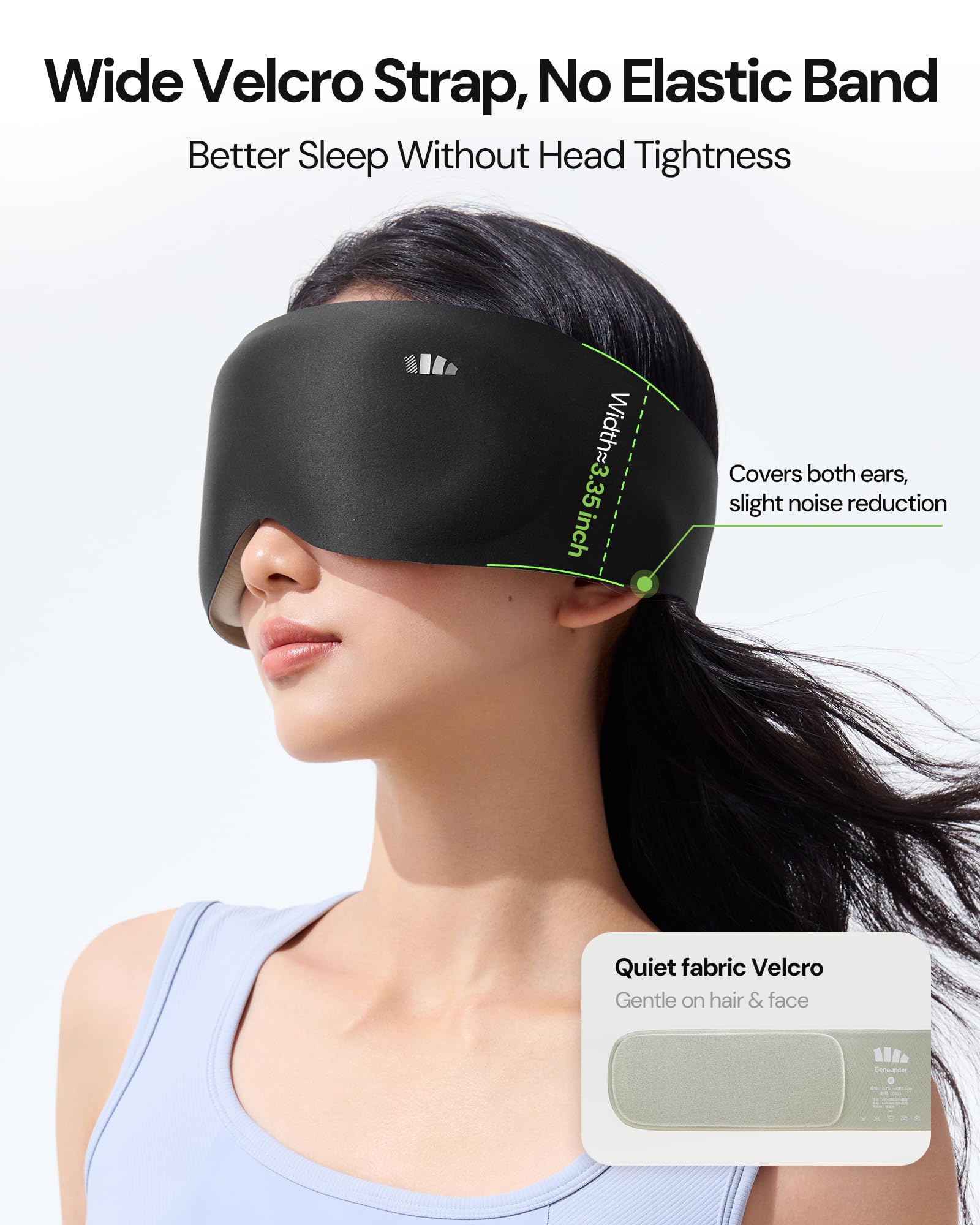 BENEUNDER ideal for flights, car trips, and hotel naps.