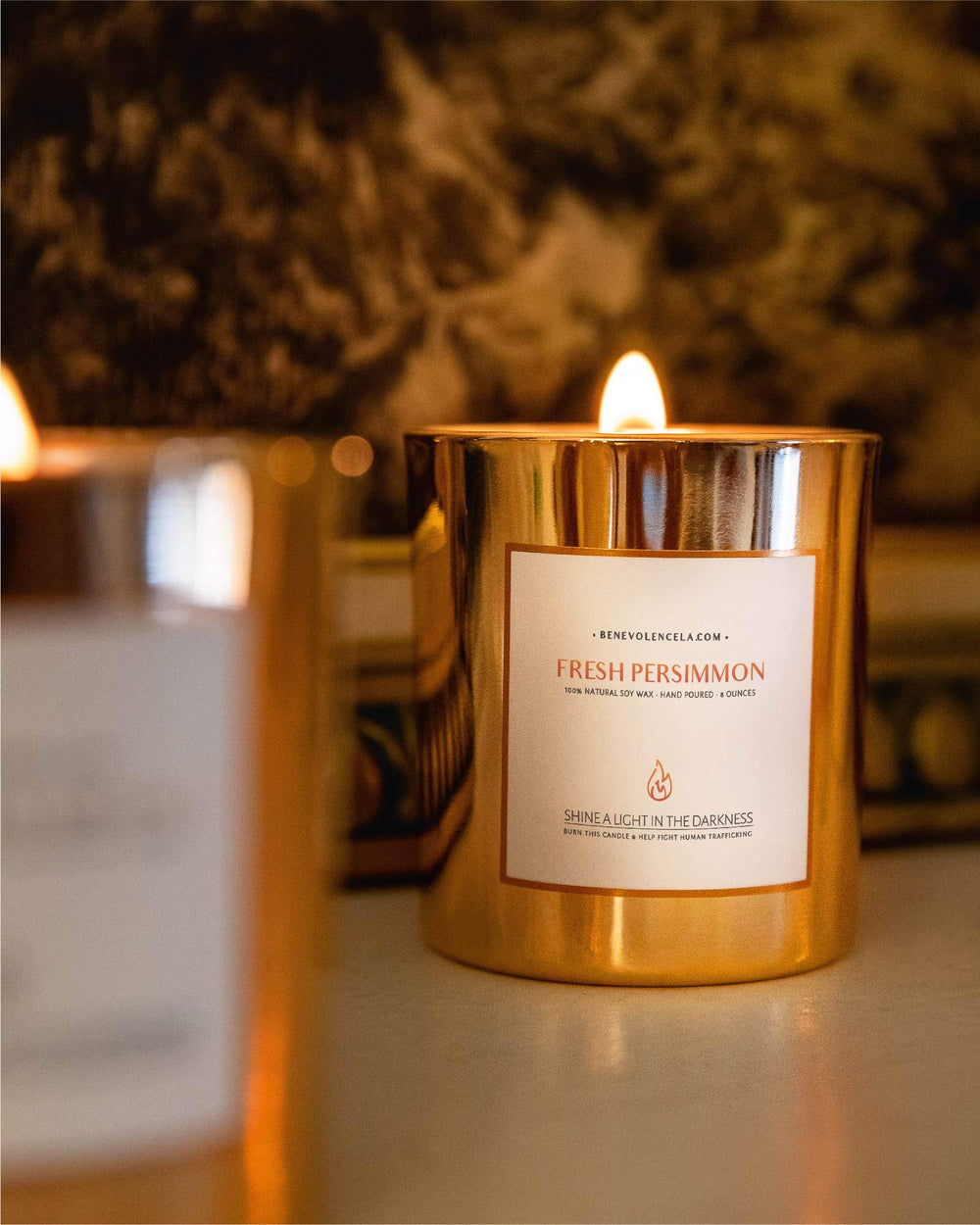 Benevolence LA aroma oil drops close-up showcase rich essential oils for a soothing scent.