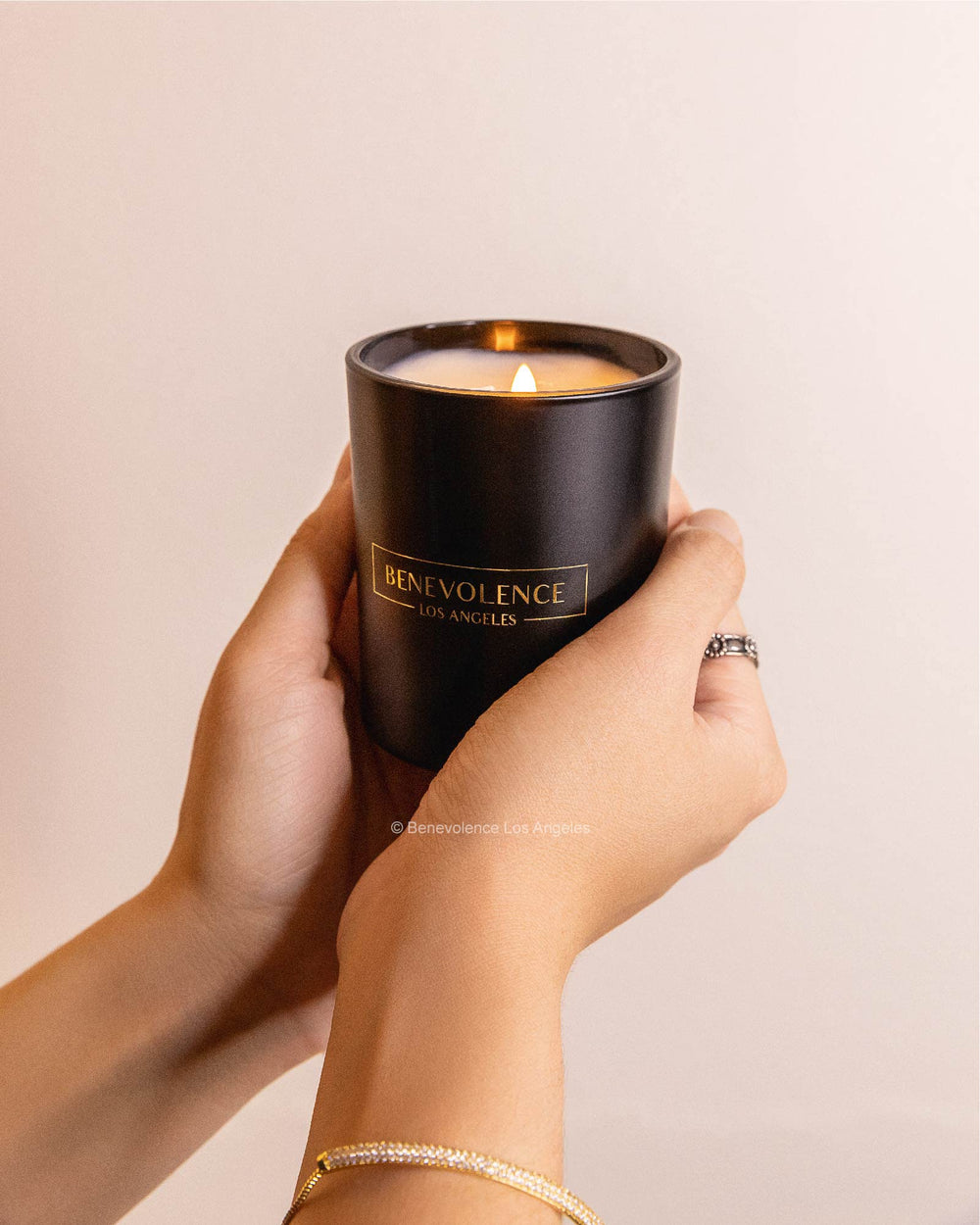 Benevolence LA gift box candle ready for gifting during the holidays