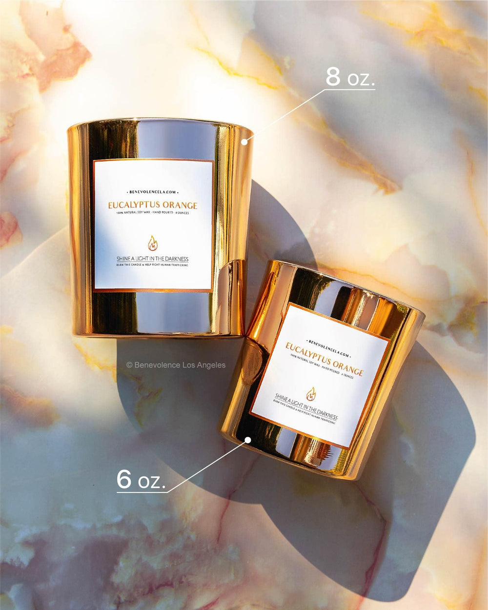 Benevolence LA gift-ready candle ideal for seasonal gifting