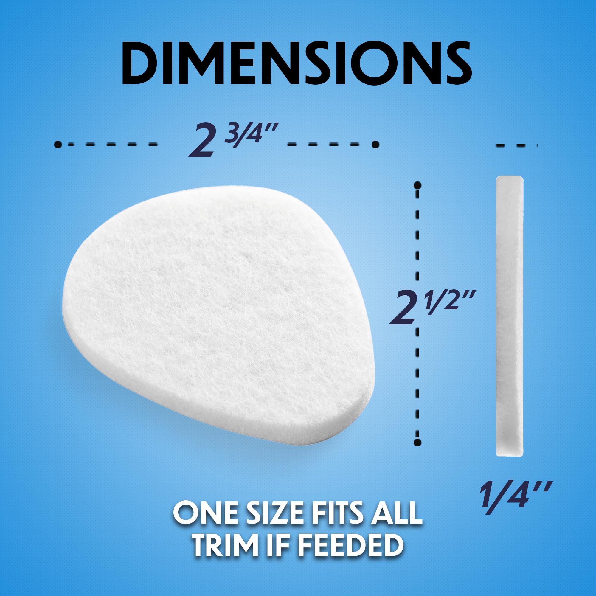Benoo almohadillas metatarsales de fieltro, textura suave para caminatas largas