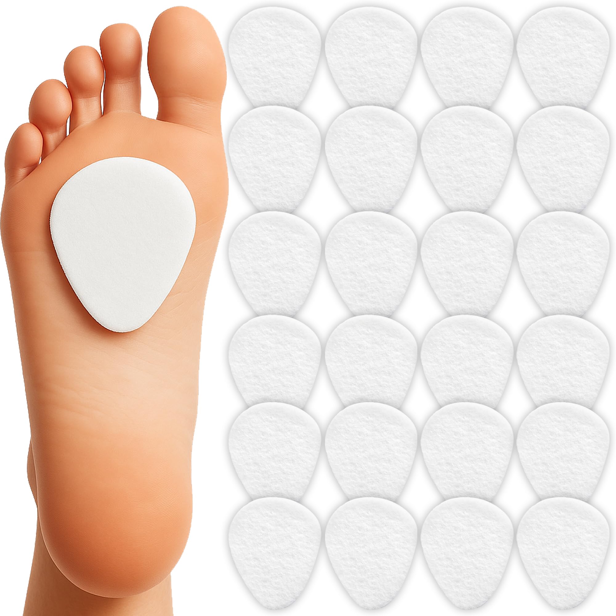 Benoo almohadillas metatarsales, foco punta del pie, mayor comodidad al caminar