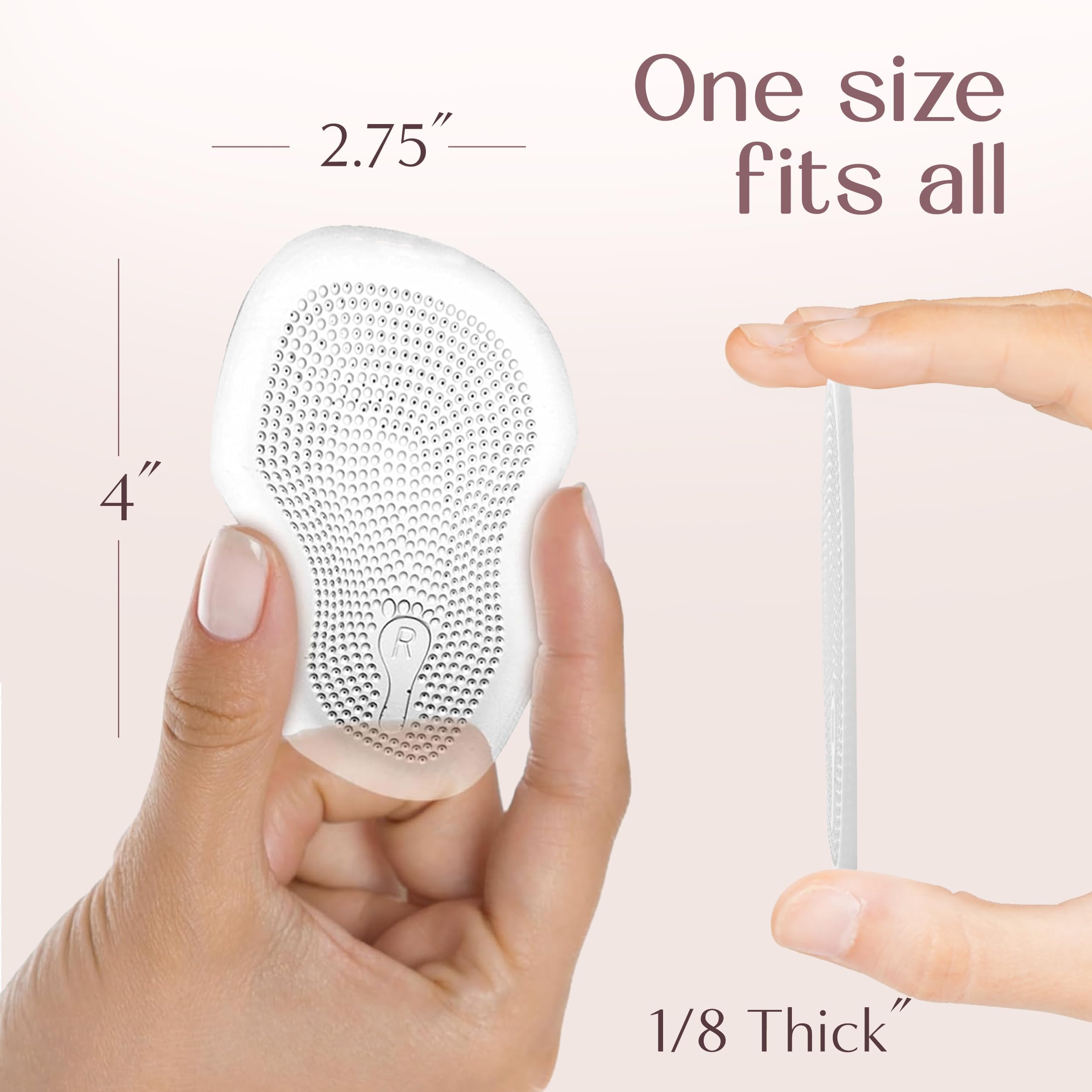 Benoo pain-relief-metatarsal-pads target forefoot pressure with comfort