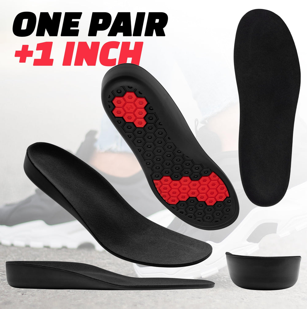 benoo trim-to-fit insole for mens sizes 6-14 ensures a secure, universal fit