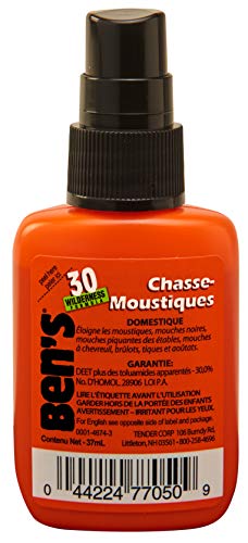 Ben's pocket-size 1.25 oz bottle for portable protection on trips