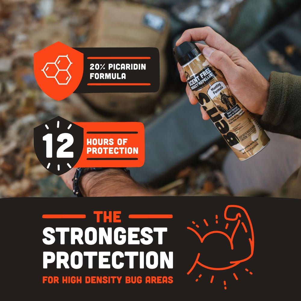 Ben's Hunting Formula 6 oz triple-pack for on-the-go protection.