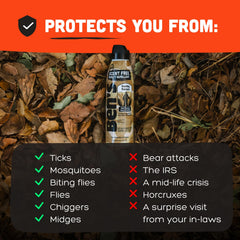 Ben's Hunting Formula fine mist sprayer delivers versatile application.