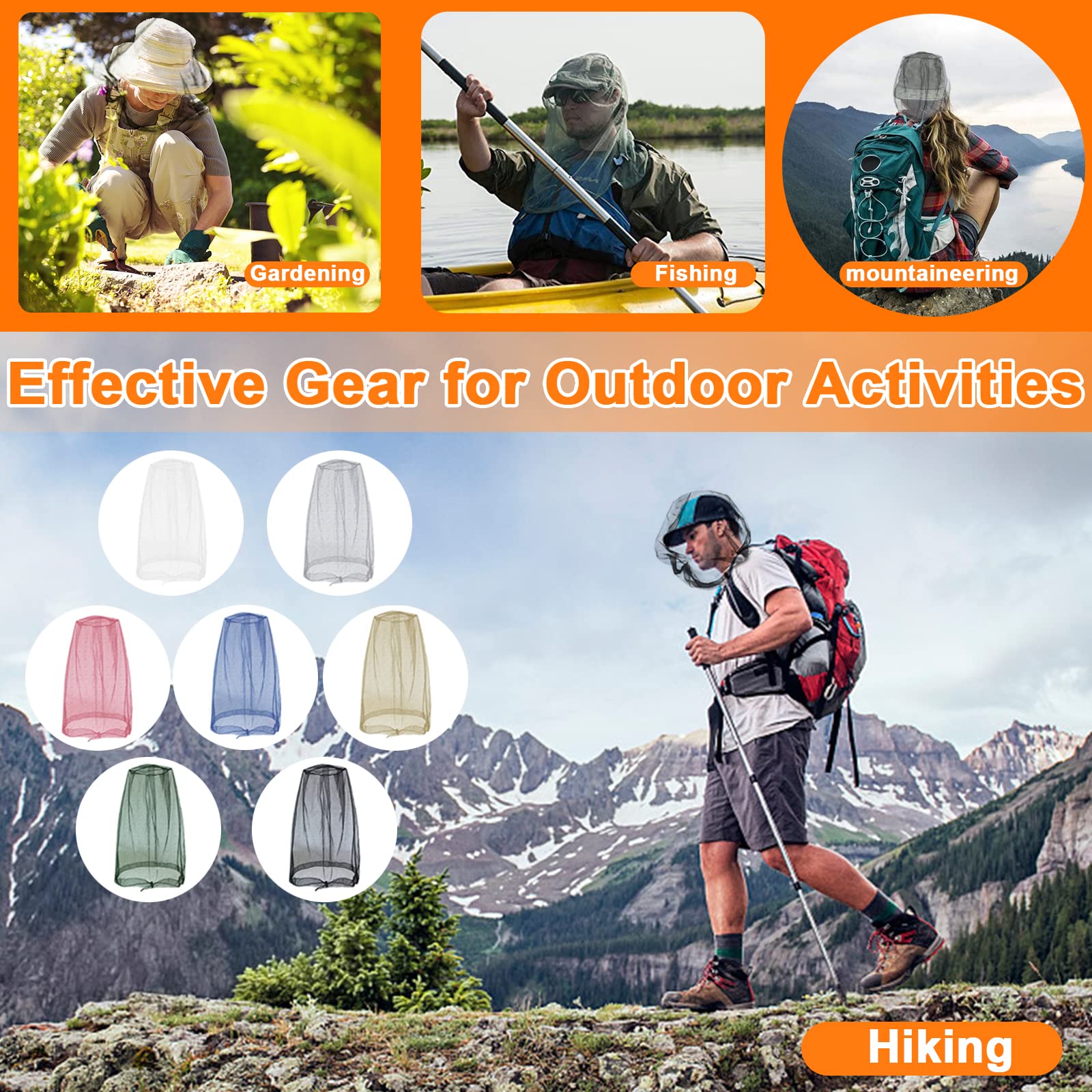 Benvo uso exterior ideal para pesca, senderismo y camping.