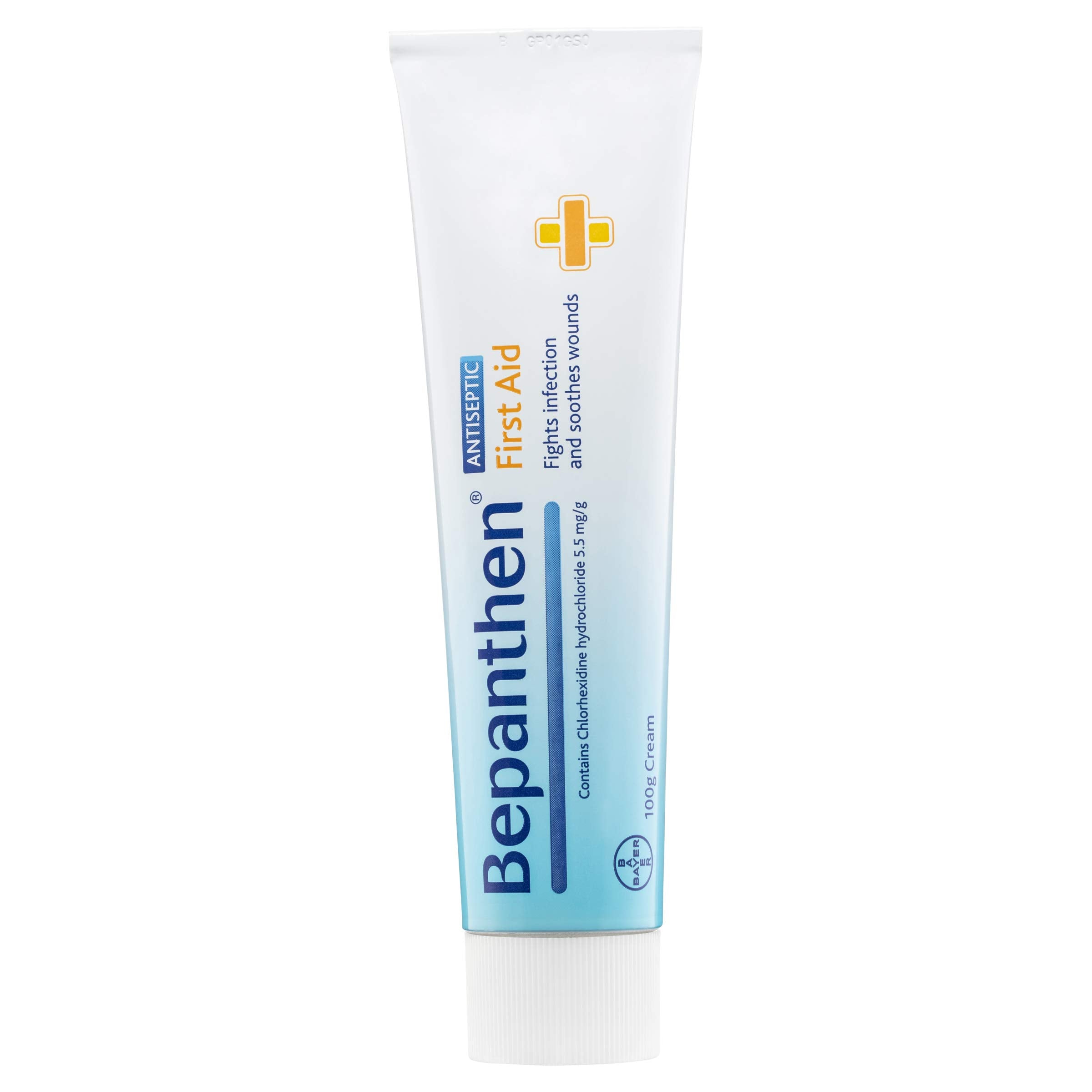 Bepanthen First Aid Cream fragrance-free formula ideal for sensitive skin
