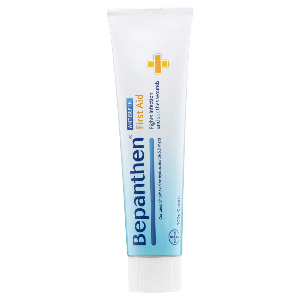 Bepanthen First Aid Cream fragrance-free formula ideal for sensitive skin