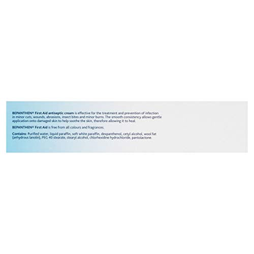 Bepanthen First Aid Cream gentle application on damaged skin for comfort
