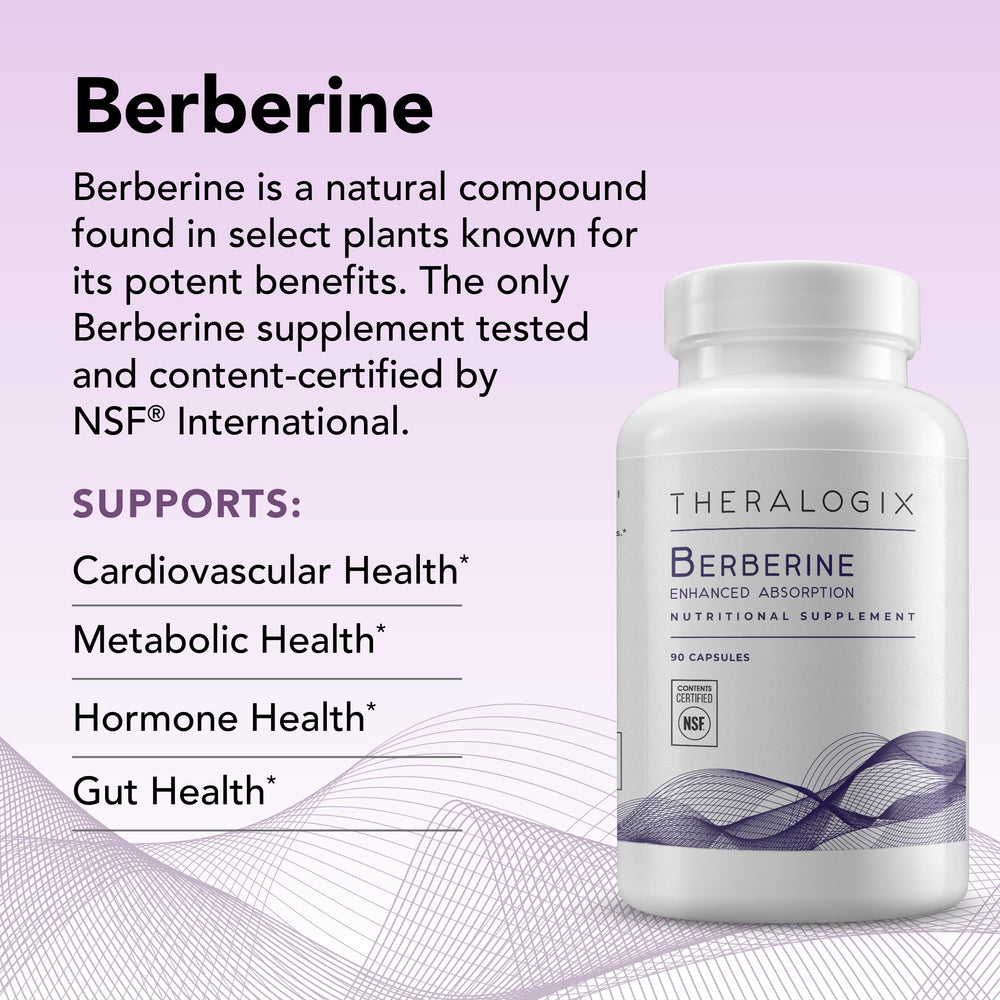 Berberine phytosome formulation closeup highlighting advanced bioavailability.
