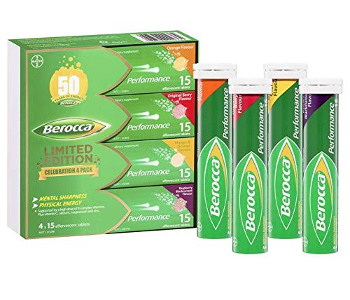 Berocca Performance orange tablets for a bright start to your day.