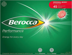 Berocca Performance Original Berry bottle boosts daily energy and focus on busy mornings