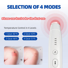 Berrcom device with four heat modes for precise comfort