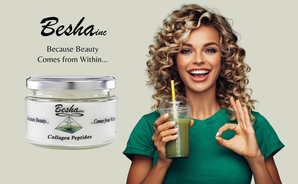 BESHA INC Verisol collagen label close-up, German-made clean-label assurance.
