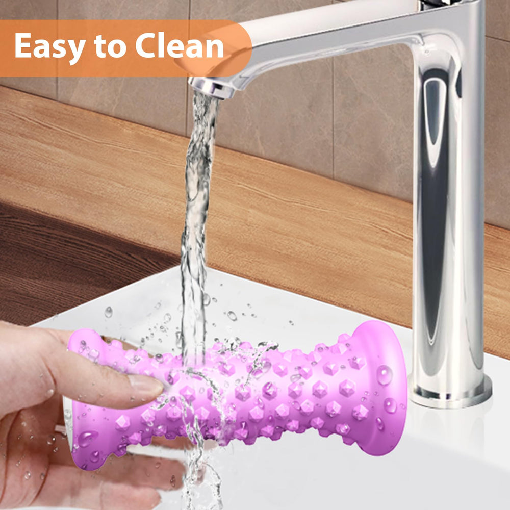 Beskar masaje reflexología podal para aliviar tensiones y fatiga en el pie.