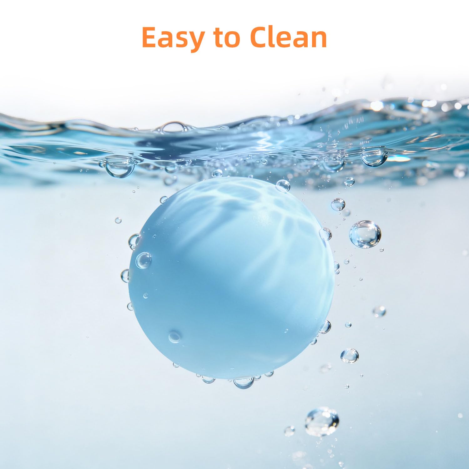 Beskar massage lacrosse ball blue product shot for home workout routines.