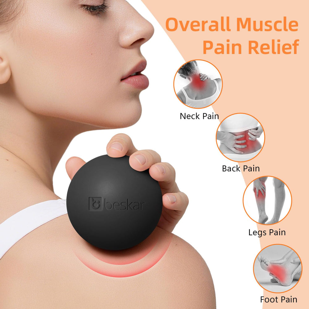 Beskar USA-design silicone ball highlights natural material and odor-free feel.