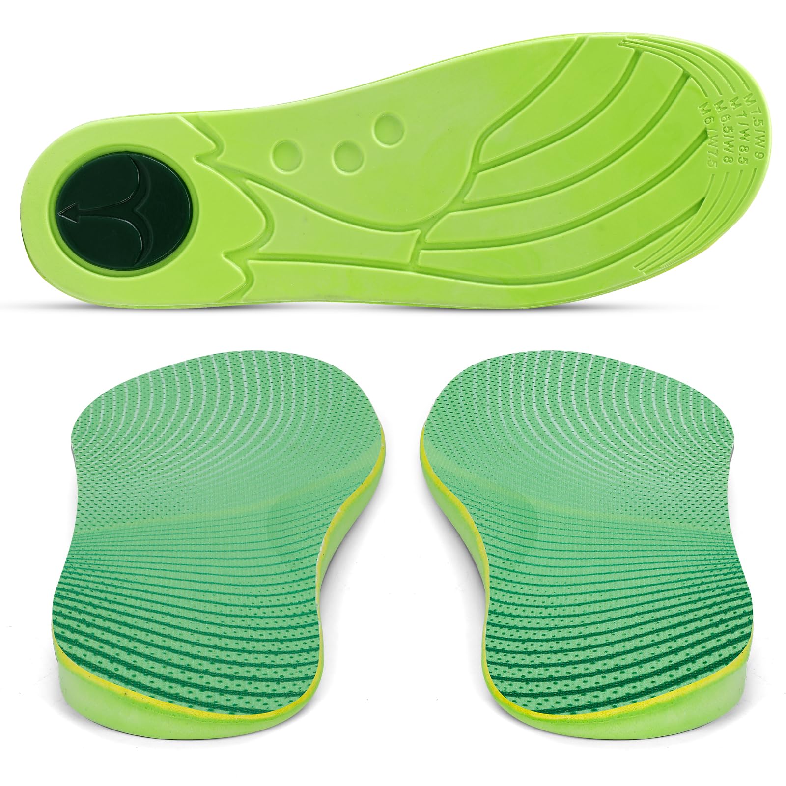 Besnoht supination insoles packaging shows ready-to-use comfort