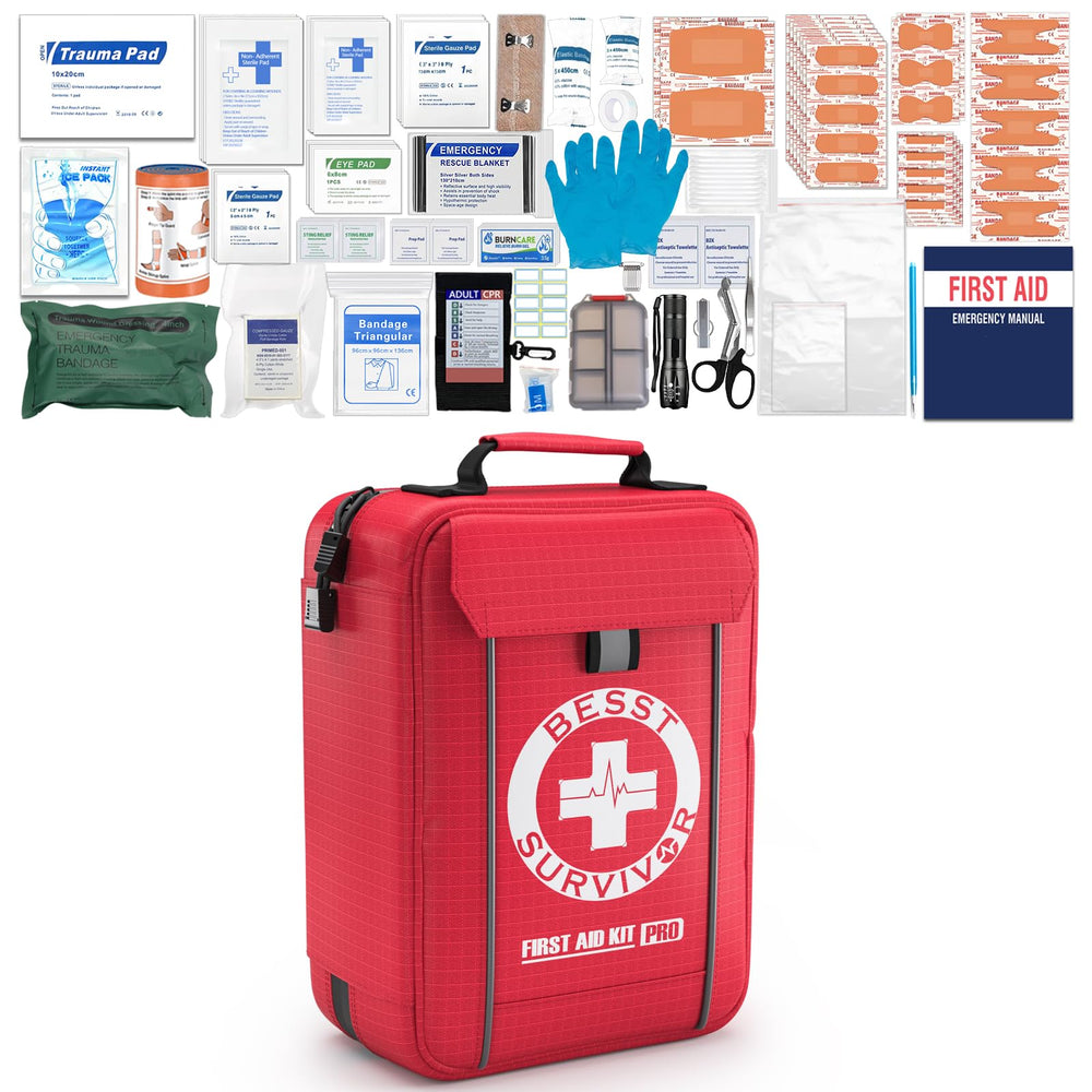 Besst Survivor adventure-designed trauma kit for reliable emergency preparedness