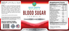 Best Earth Naturals Blood Sugar Formula banaba bottle highlights herbal balance