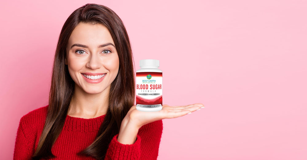 Best Earth Naturals Blood Sugar Formula guggul bottle showcases plant-based support