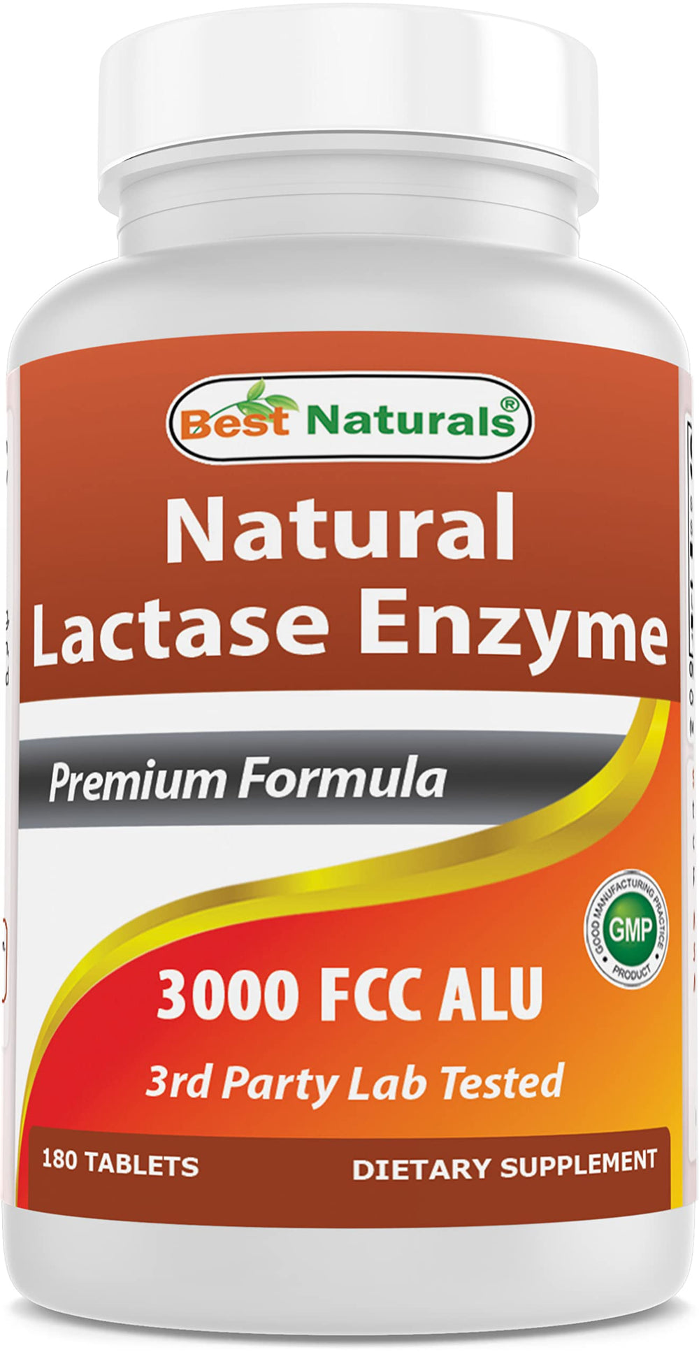 Best Naturals 180 tablets per bottle suggests long-lasting supply