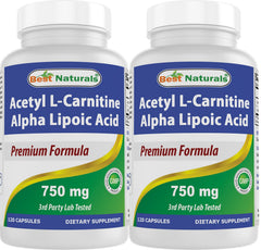 Best Naturals acetyl L-carnitine capsule high-potency energy support