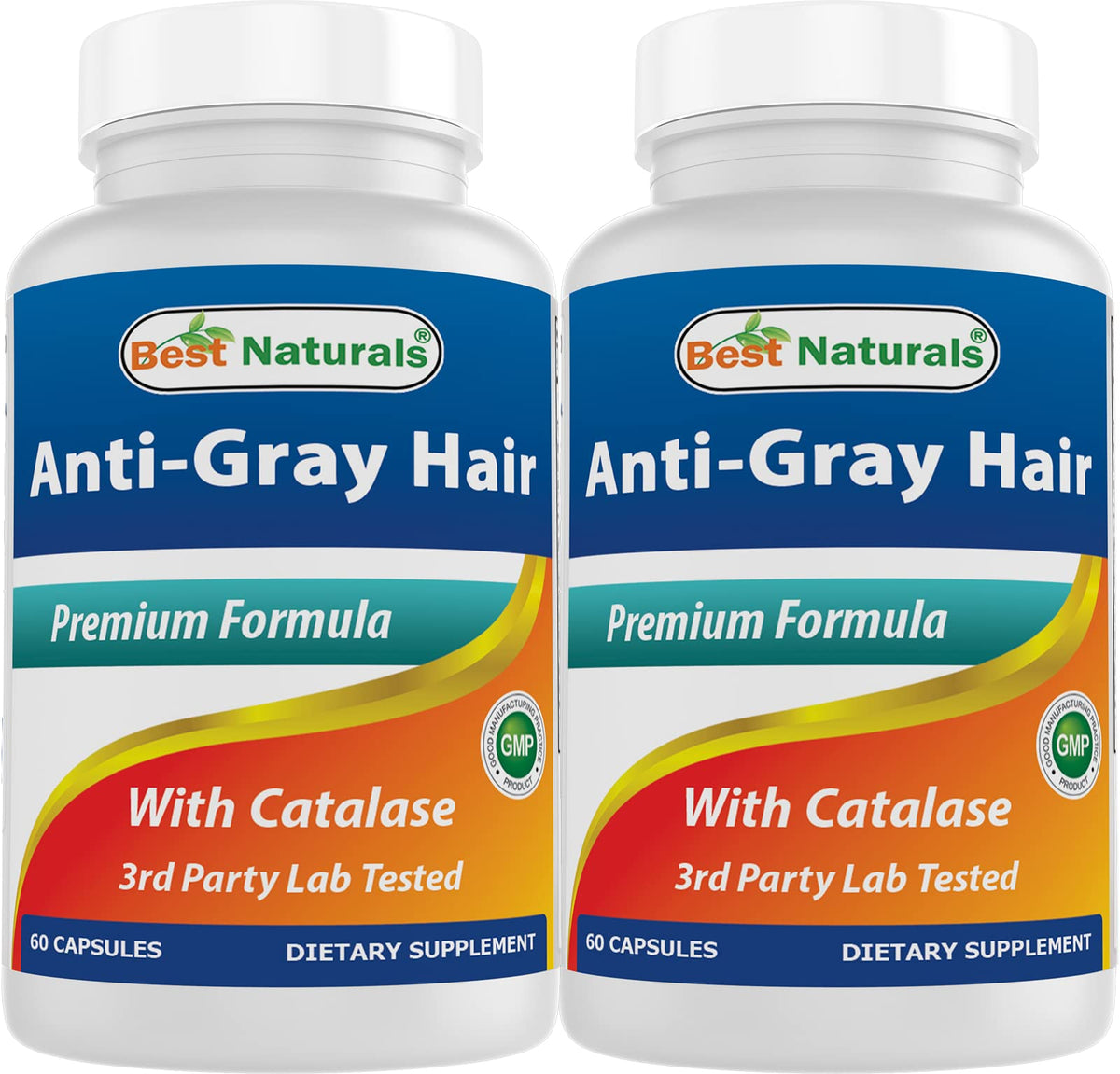 Best Naturals Anti Gray Hair Formula bottle on shelf for easy daily use