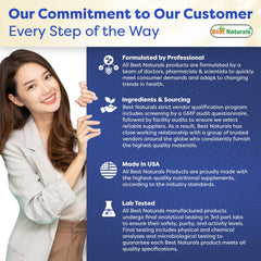 Packaging highlights GMP compliance and FDA-registered facility for quality assurance