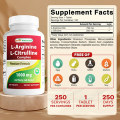 Best Naturals bottle back shows ingredients and purity for peace of mind