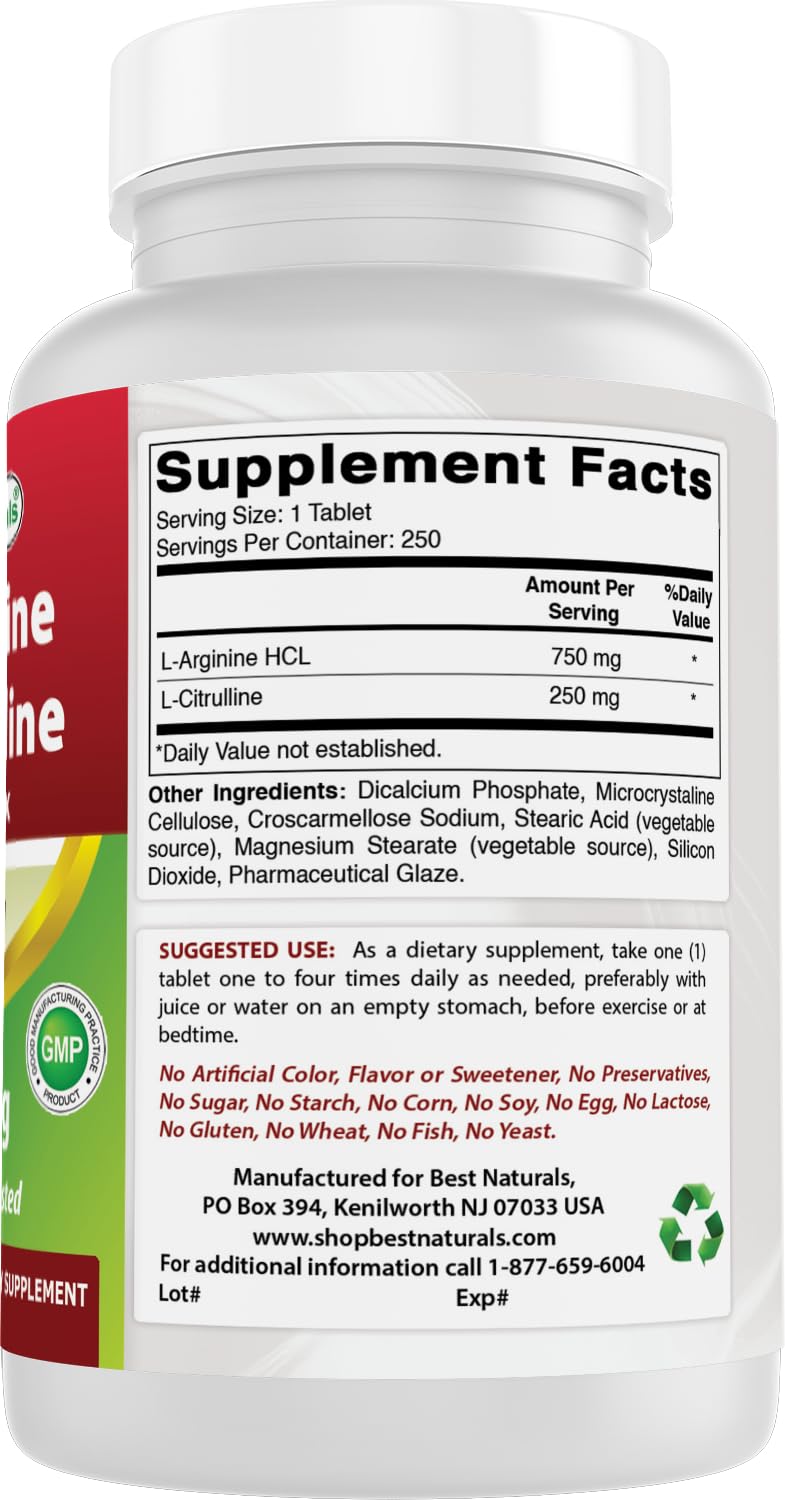 Best Naturals label detail emphasizes non-GMO and gluten-free formulation