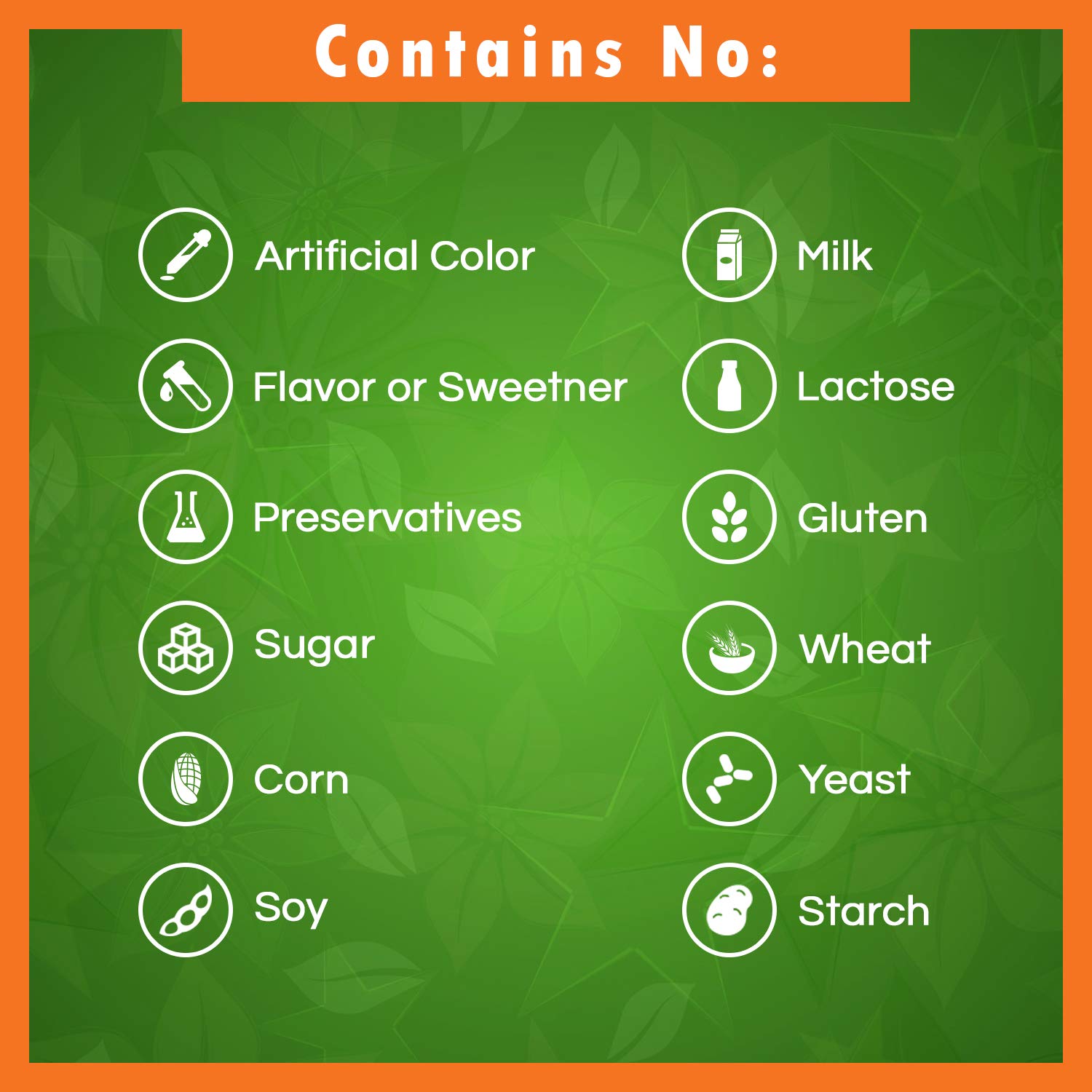 Close-up of Best Naturals Brewers Yeast Powder label showing non-GMO and gluten-free