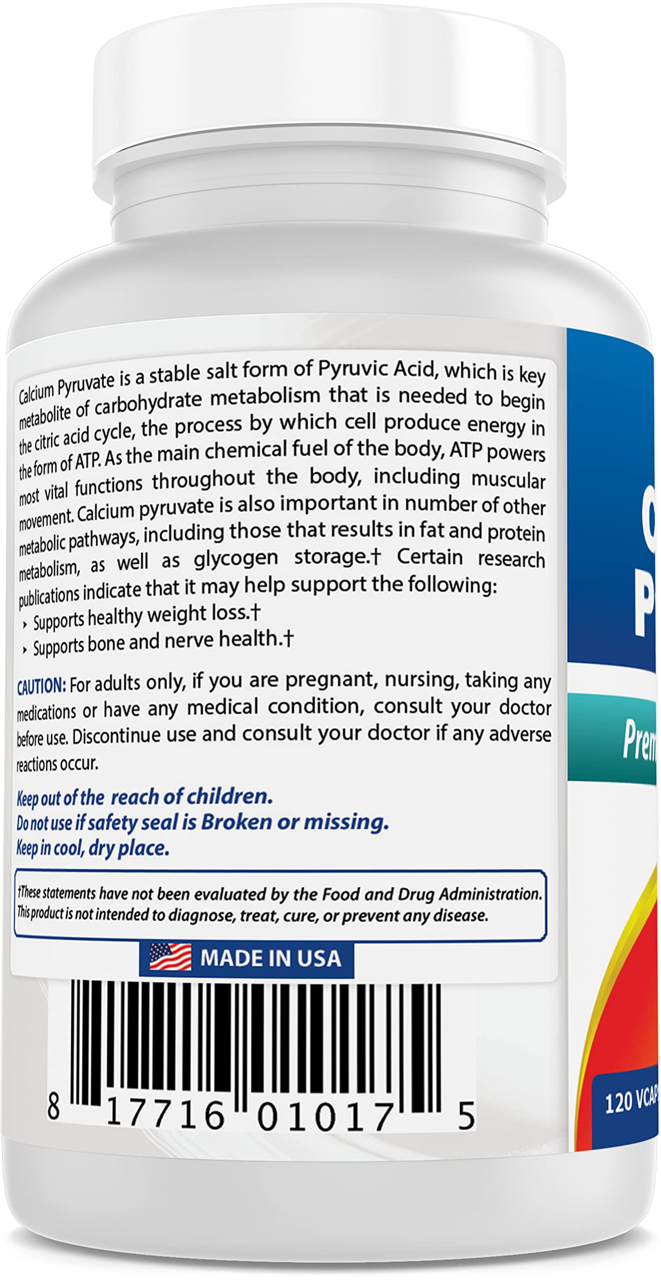 Best Naturals bottle highlights absence of artificial colors and preservatives.