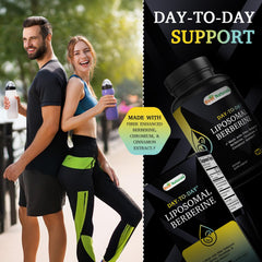 Best Naturals Liposomal Berberine capsules are easy to swallow for daily use.