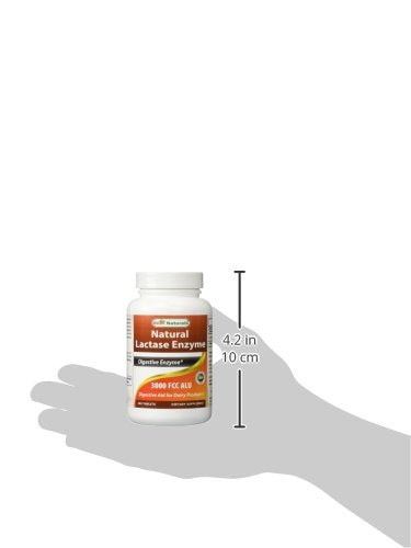 Best Naturals lactase tablet compact packaging ready for travel