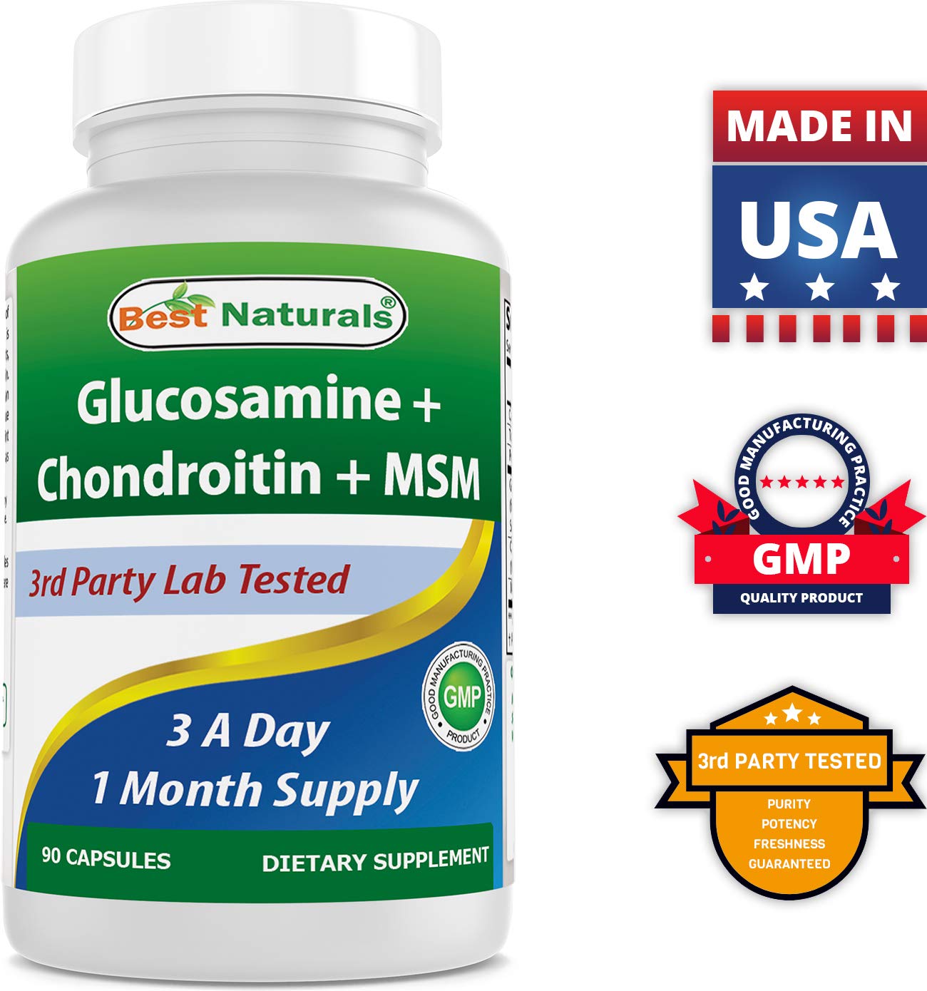 Best Naturals label close-up emphasizes absence of artificial colors or flavors.