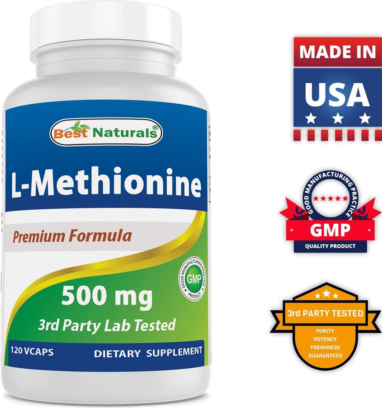 Best Naturals L-Methionine 500 mg usage idea for daily routines.