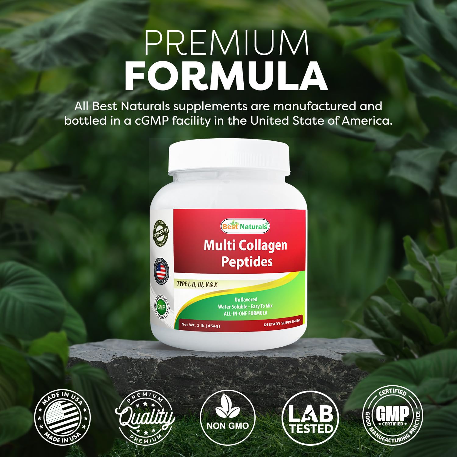 Best Naturals label highlights grass-fed, pasture raised sourcing for quality