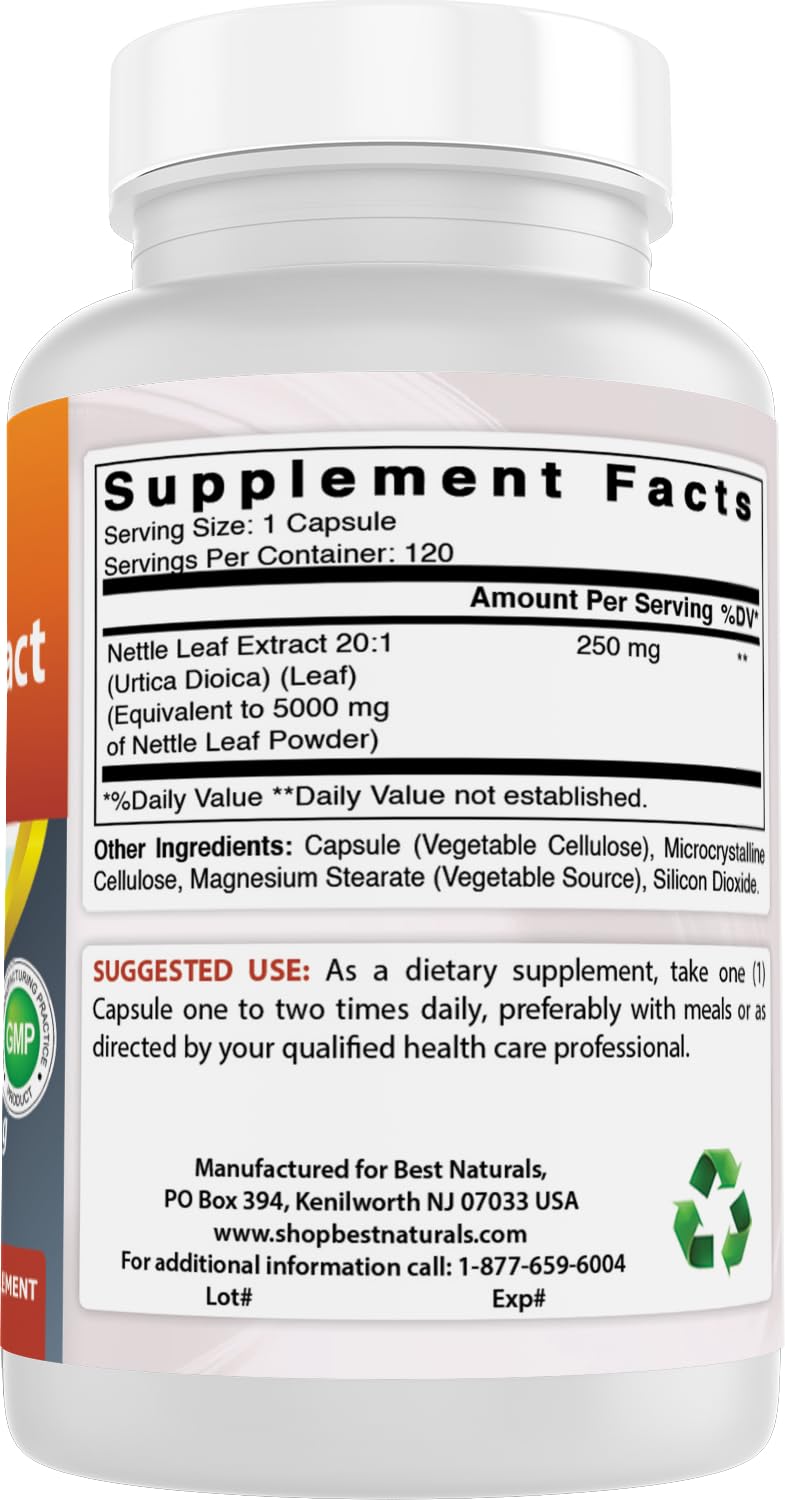 Best Naturals Nettle Leaf Extract gluten-free icon