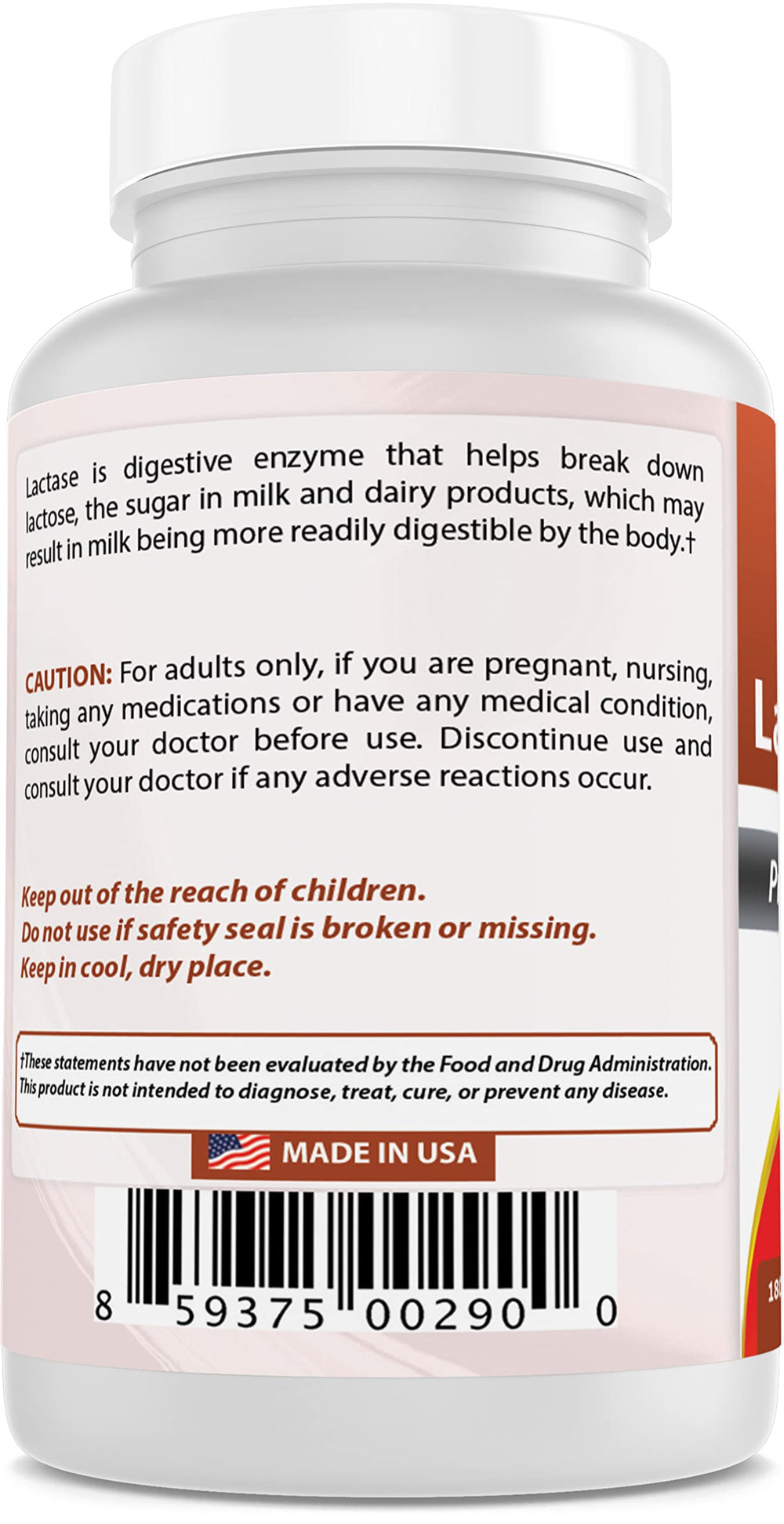 Best Naturals label shows no artificial colors or flavors on bottle