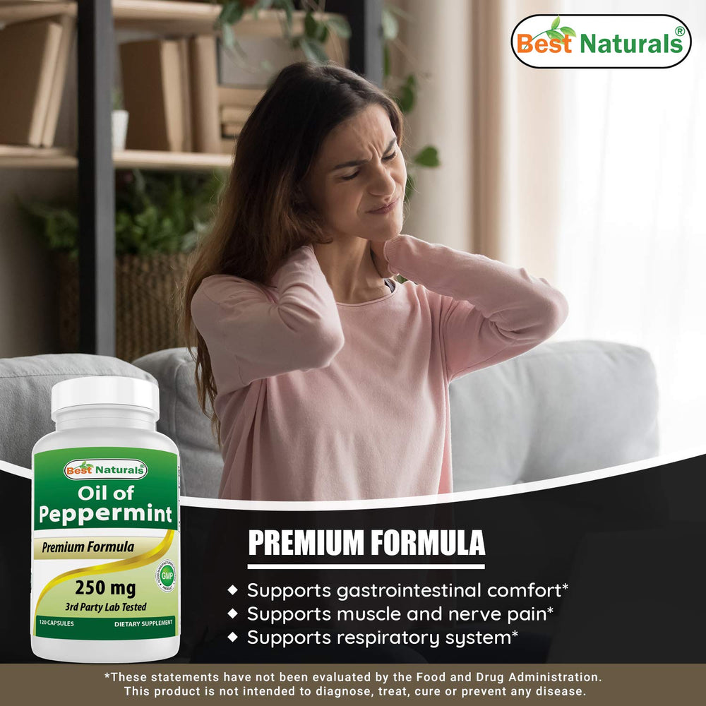 Pack of 3 Best Naturals Peppermint Oil bottles for value and consistency.