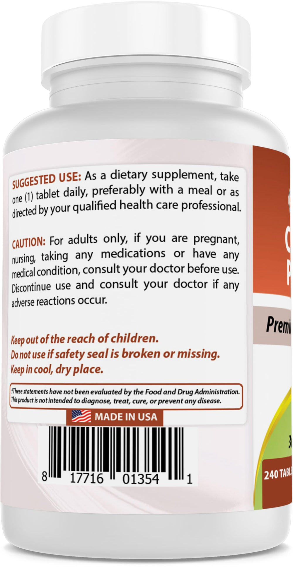 Best Naturals Picolinato de Cromo, guía breve de uso diario.