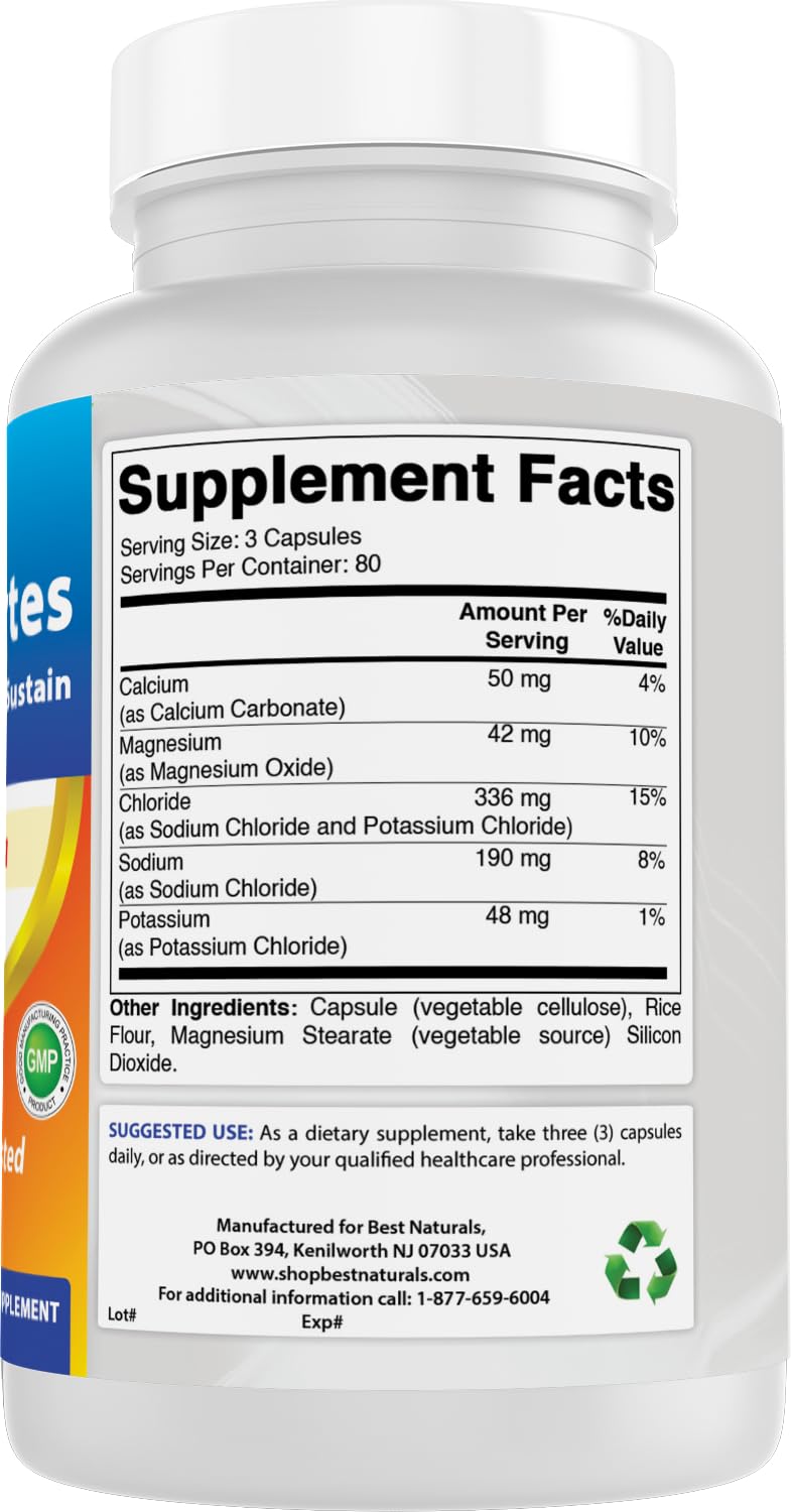 Best Naturals third-party lab-tested seal for purity and safety