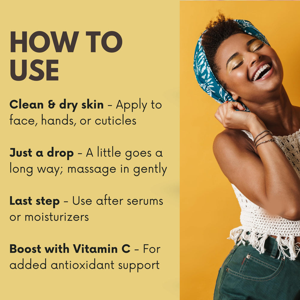 Best of Nature Vitamin E Oil promotes skin softness and radiant texture