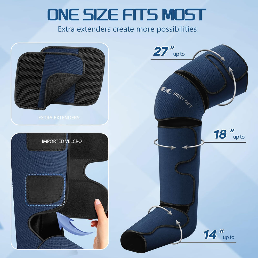 Bestgift massager LED remote enables easy, precise control.