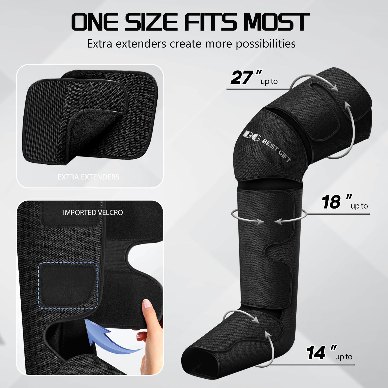 Bestgift massager includes heat settings for personalized warmth